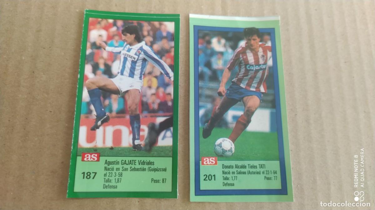 Cromos de f&uacute;tbol: VALLADOLID 240 GONZALO AS CROMO FUTBOL ASES LIGA LIGA 89 90 ,1989 1990 SIN PEGAR -C7
