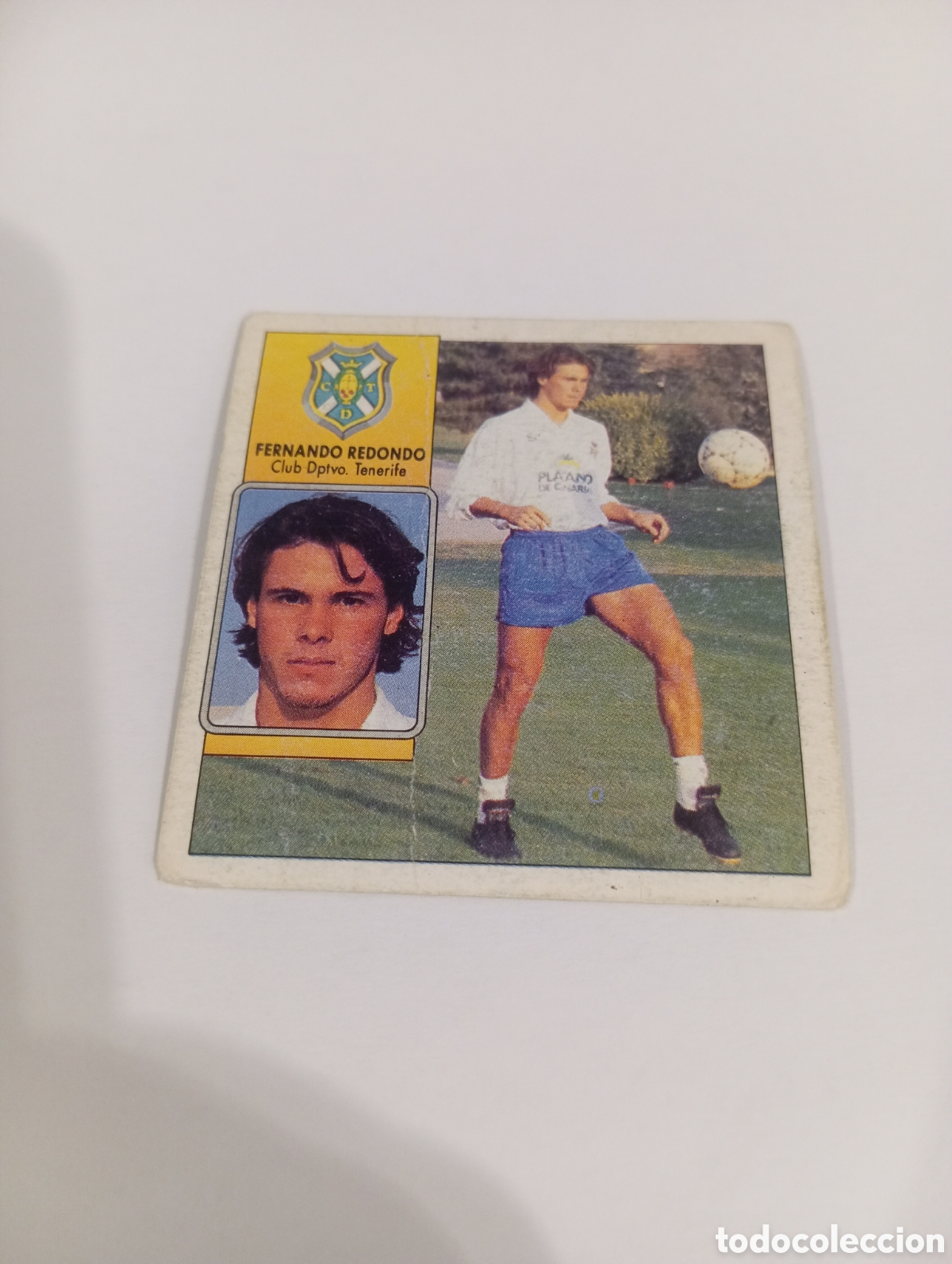 Cromos de f&uacute;tbol: FERNANDO REDONDO Tenerife Este 1992 1993 NUEVO SIN PEGAR 92 93