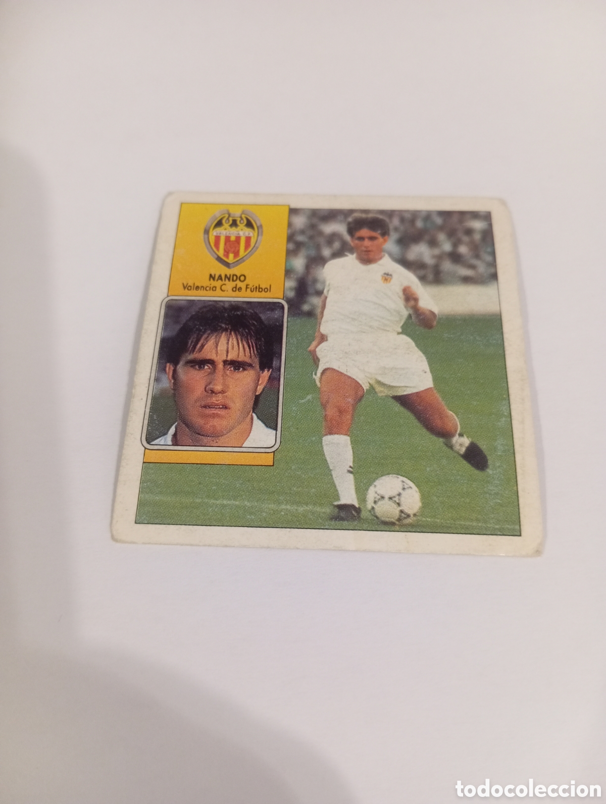 Cromos de f&uacute;tbol: LEONARDO Valencia Este 1992 1993 NUEVO SIN PEGAR 92 93