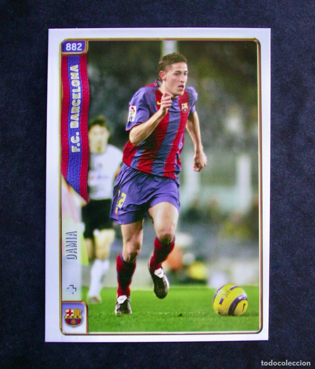 Cromos de f&uacute;tbol: 882 DAMI&Agrave; / FICHAS DE LA LIGA 2004 2005 04 05/ MUNDICROMO (ROOKIE CARD)