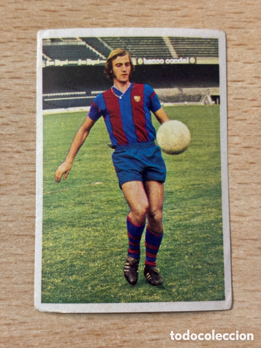 Football Stickers: Neeskens Barcelona 1975 1976 75 76 Fher, no Este, sin pegar