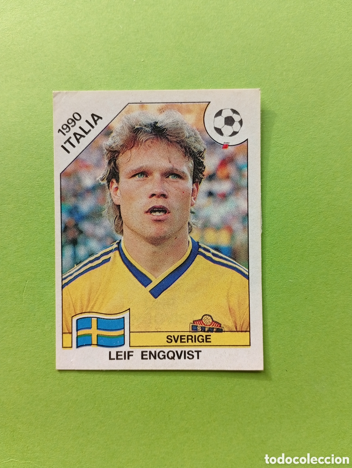 Cromos de f&uacute;tbol: 1990 ITALIA 90 - N&ordm; 240 LEIF ENGQVIST - SUECIA - ED. CARVAJAL / PANINI