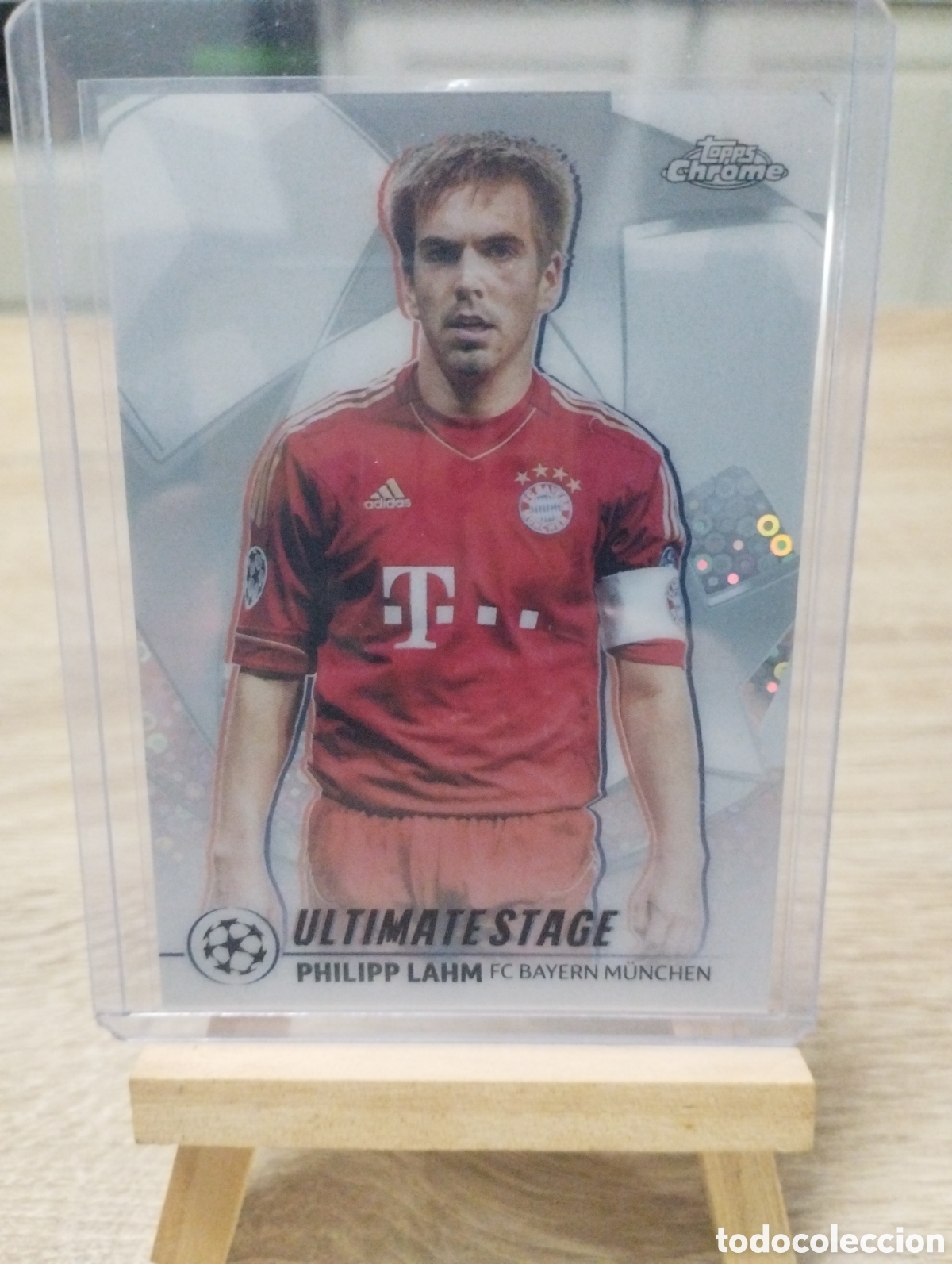 Cromos de f&uacute;tbol: Carta Topps Chrome Ultimate Stage Philipp Lahm Bayern