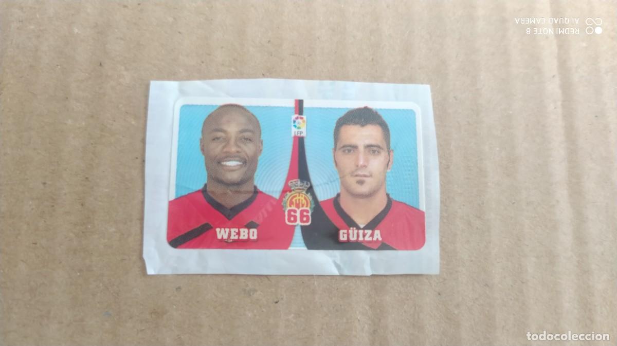Cromos de f&uacute;tbol: MALLORCA 66 WEBO- GUIZA CHICLE LIGA 2007 -2008 - 07 -08 -C7
