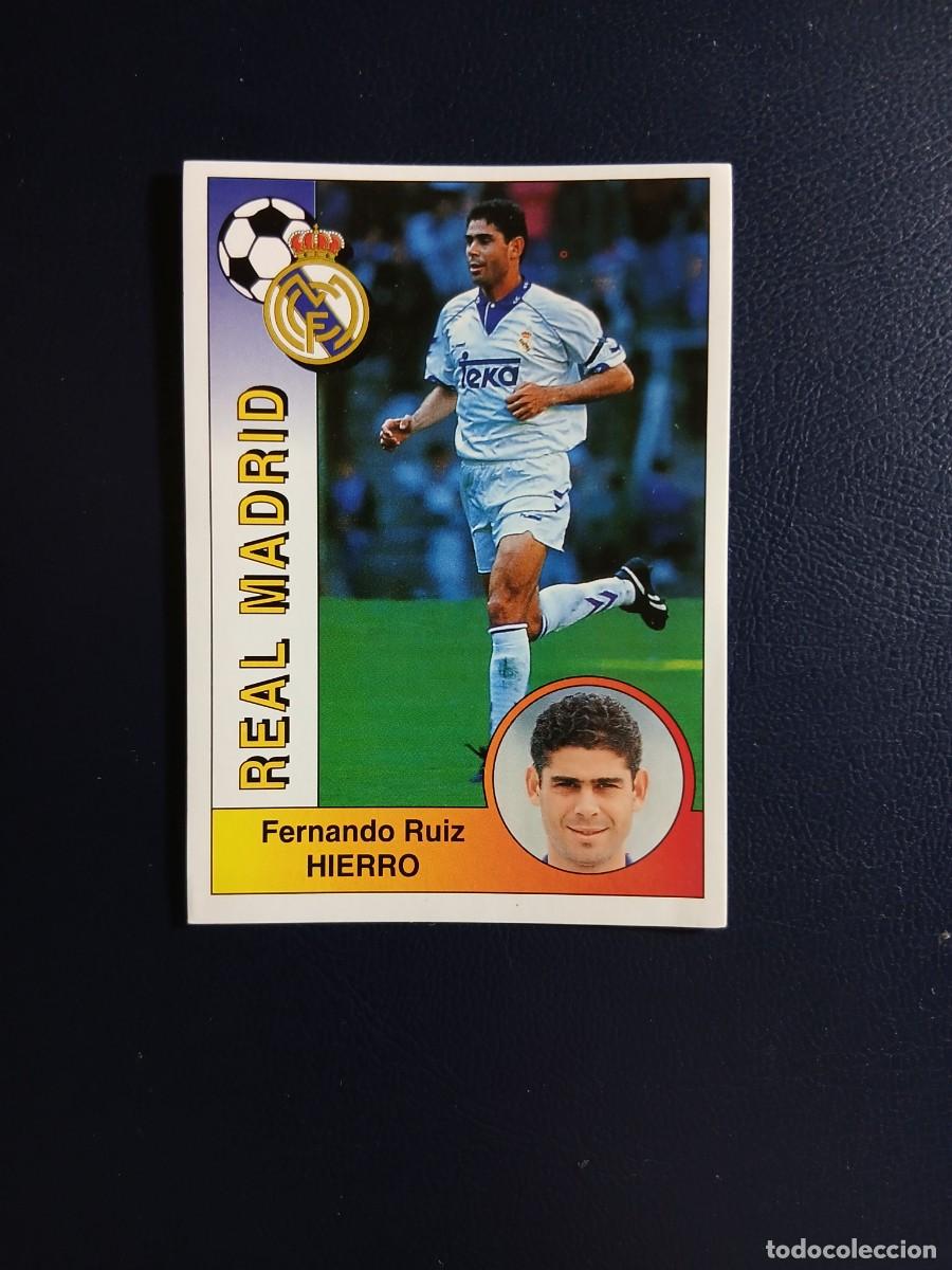 Cromos de f&uacute;tbol: 190 - HIERRO (REAL MADRID) - CROMO PANINI LIGA 94-95 - FUTBOL 1994/1995