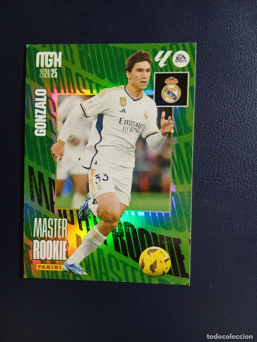 Cromos de f&uacute;tbol: 412 GONZALO REAL MADRID MASTER ROOKIE MEGACRACKS 2024 2025 MGK 24 25