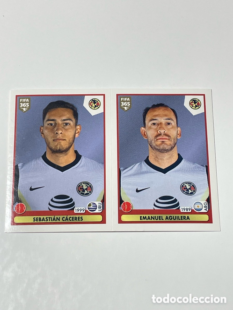 Cromos de f&uacute;tbol: Sebasti&aacute;n C&aacute;ceres - Emanuel Aguilera Am&eacute;rica de M&eacute;xico Panini FIFA 365 #374