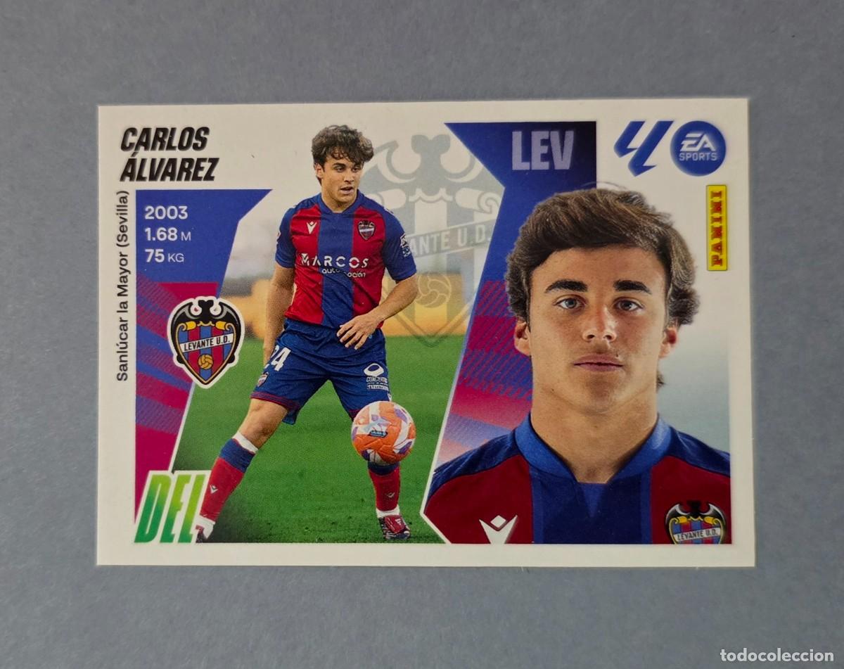 Cromos de f&uacute;tbol: 16 CARLOS &Aacute;LVAREZ - LEVANTE - EDICIONES ESTE 2025-26 - 25/26 (NUEVO)