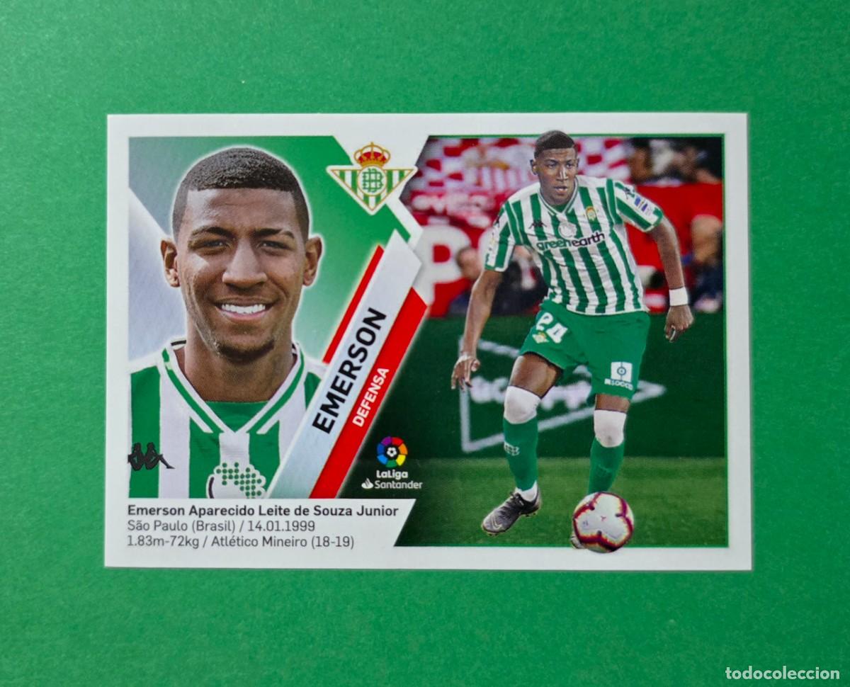 Cromos de f&uacute;tbol: 4 B / 4B EMERSON - BETIS - EDICIONES ESTE 2019-20 - 19/20 (NUEVO)