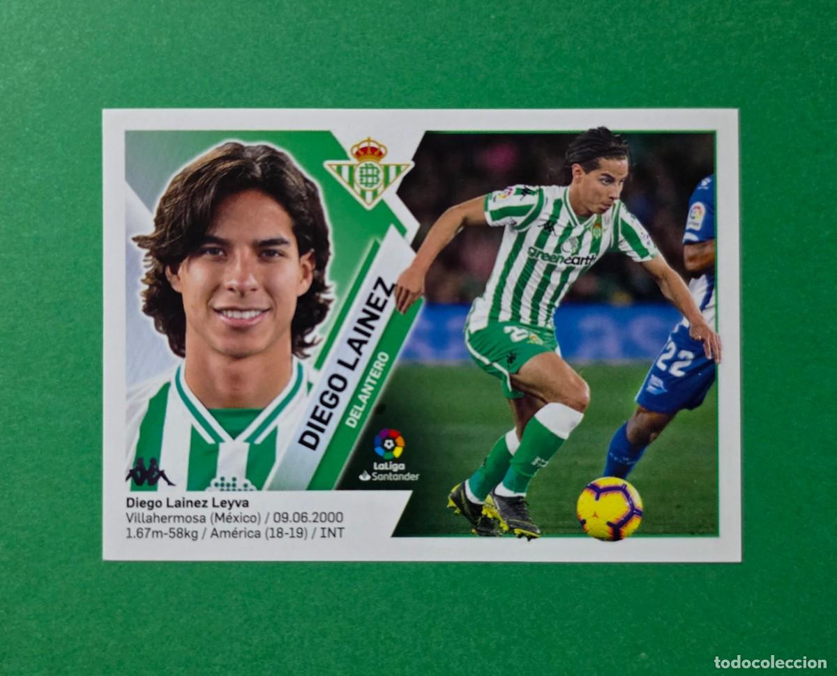Cromos de f&uacute;tbol: 14 B / 14B DIEGO LAINEZ - BETIS - EDICIONES ESTE 2019-20 - 19/20 (NUEVO)