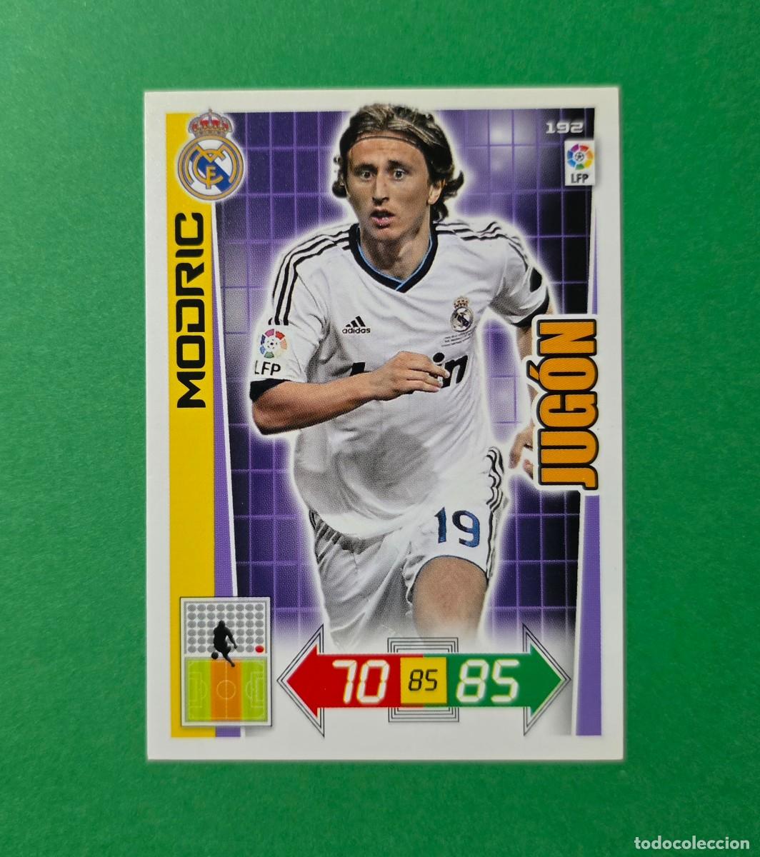 Cromos de f&uacute;tbol: 192 MODRIC (JUG&Oacute;N) - REAL MADRID - ADRENALYN XL 2012-13 - 12/13