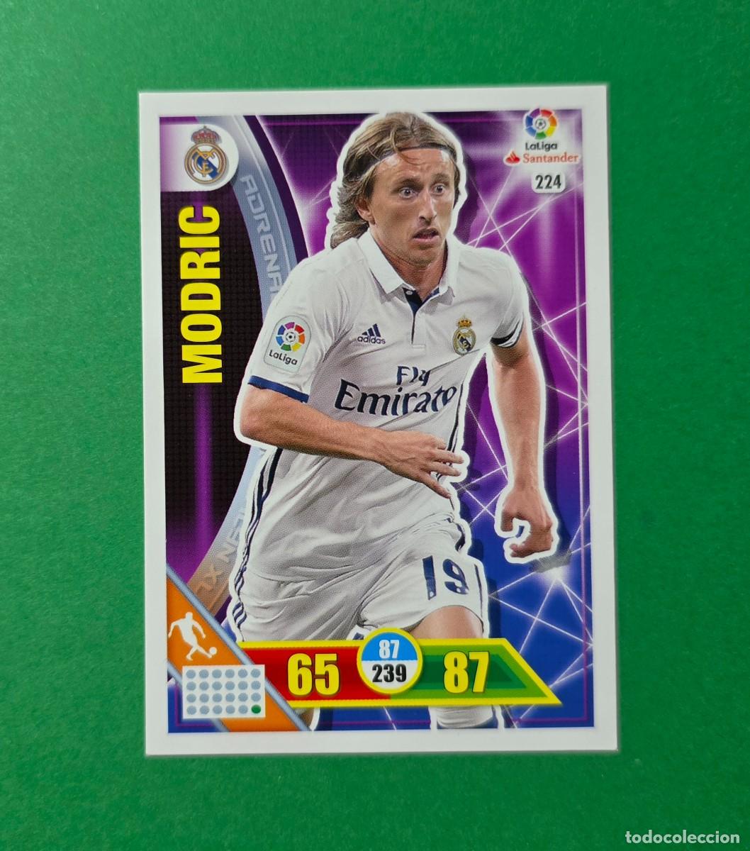 Cromos de f&uacute;tbol: 224 MODRIC - REAL MADRID - ADRENALYN XL 2016-17 - 16/17