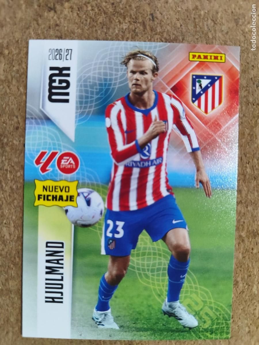 Cartes &agrave; collectionner de Football: MEGACRACKS 26/27 CARD NUEVO FICHAJE HJULMAND AT MADRID # 469 PANINI