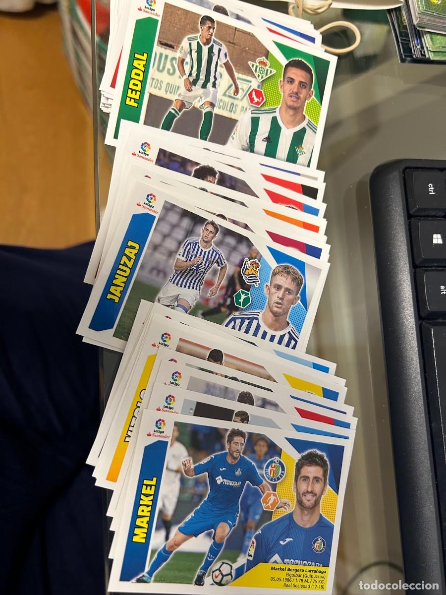 Fu&szlig;ball-Sticker: ESTE LIGA 2017-2018 17 18 59 CROMOS ULTIMOS FICHAJES SE VENDEN SUELTOS