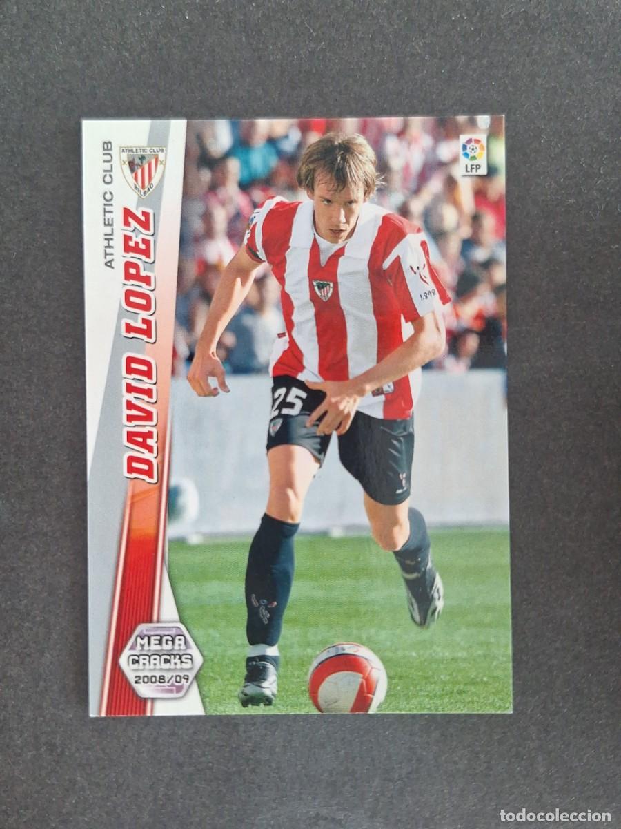 Fu&szlig;ball-Sticker: L2 DAVID LOPEZ ATHLETIC CLUB DE BILBAO 31 PANINI MEGACRACKS 2008 2009 08 09