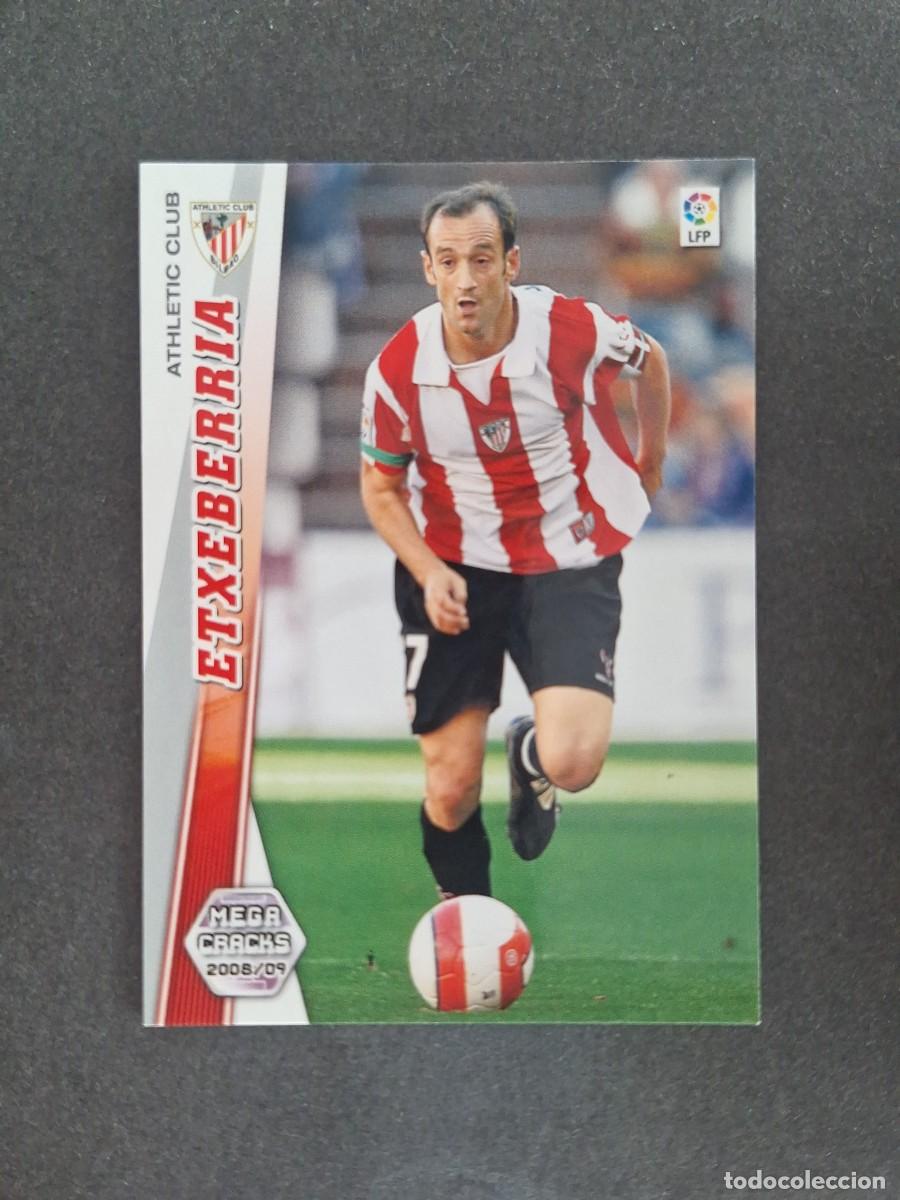 Cromos de f&uacute;tbol: L2 ETXEBERRIA ATHLETIC CLUB DE BILBAO 34 PANINI MEGACRACKS 2008 2009 08 09