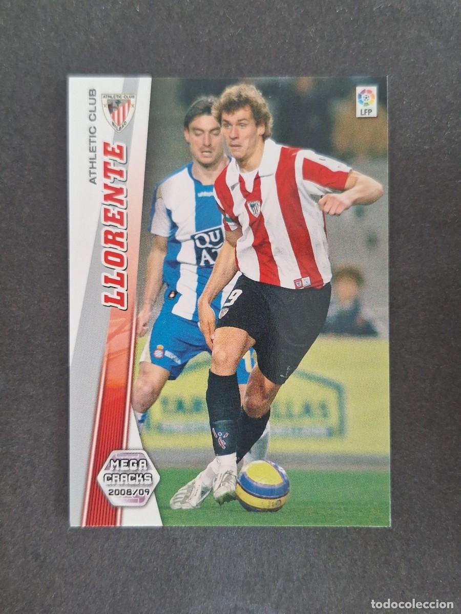 Cromos de f&uacute;tbol: L2 LLORENTE ATHLETIC CLUB DE BILBAO 35 PANINI MEGACRACKS 2008 2009 08 09