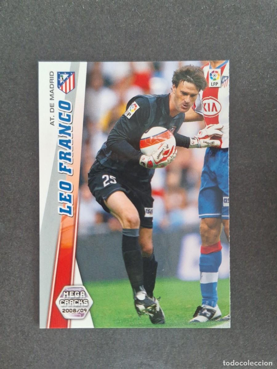 Cromos de f&uacute;tbol: L2 LEO FRANCO ATLETICO DE MADRID 38 PANINI MEGACRACKS 2008 2009 08 09