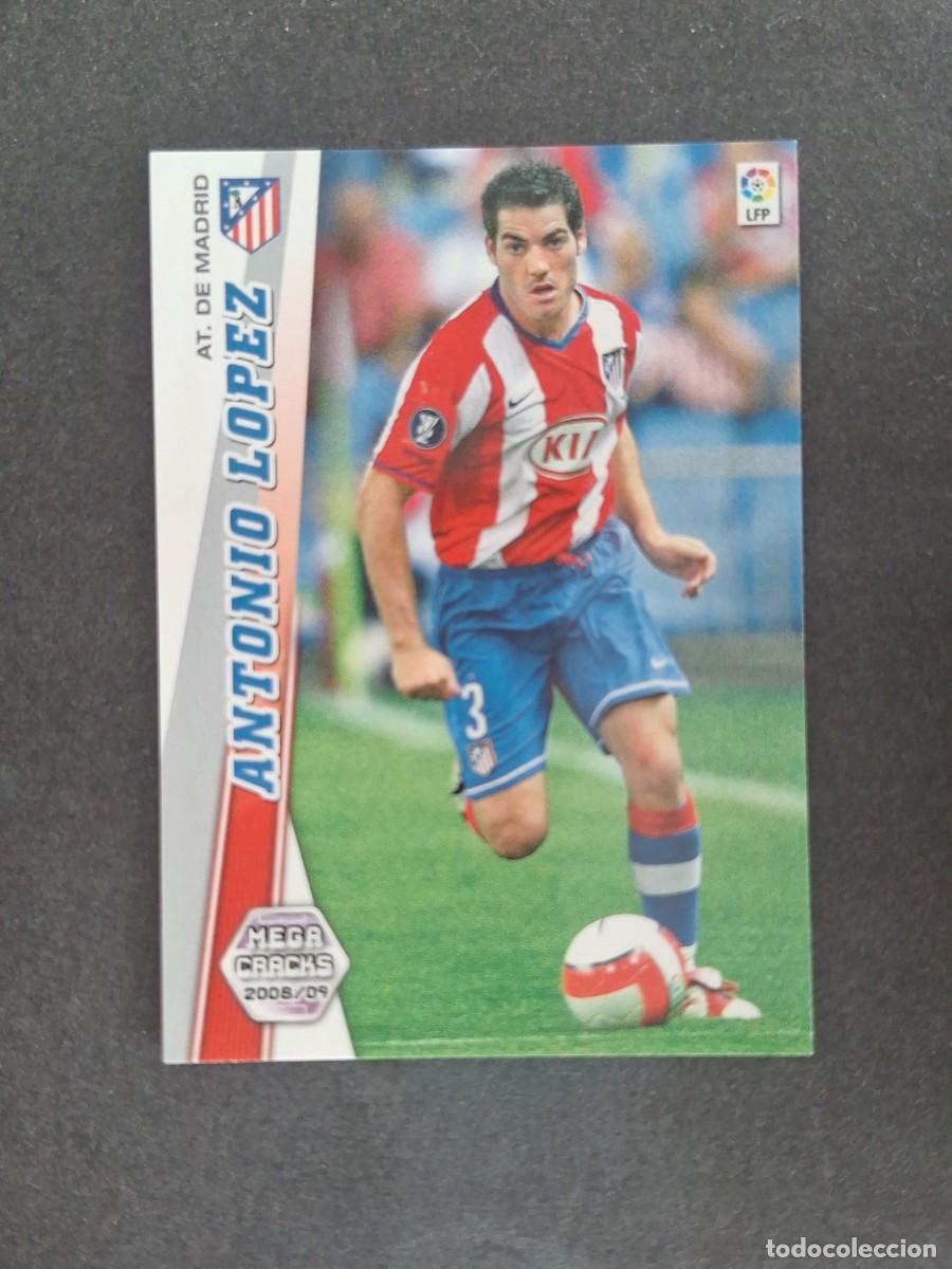 Cartes &agrave; collectionner de Football: L2 ANTONIO LOPEZ ATLETICO DE MADRID 41 PANINI MEGACRACKS 2008 2009 08 09