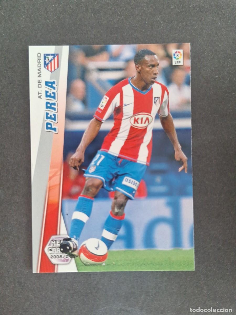 Cartes &agrave; collectionner de Football: L2 PEREA ATLETICO DE MADRID 42 PANINI MEGACRACKS 2008 2009 08 09