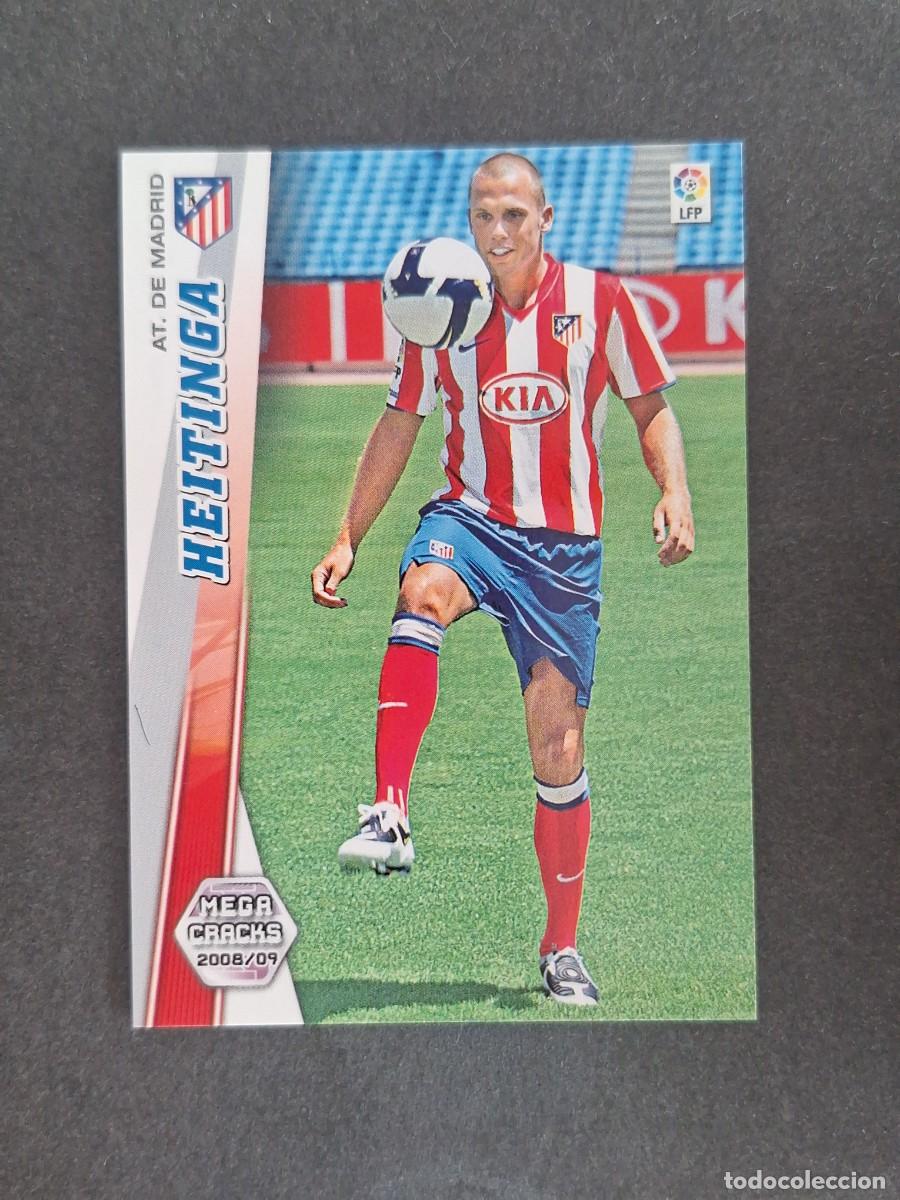 Cartes &agrave; collectionner de Football: L2 HEITINGA ATLETICO DE MADRID 43 PANINI MEGACRACKS 2008 2009 08 09