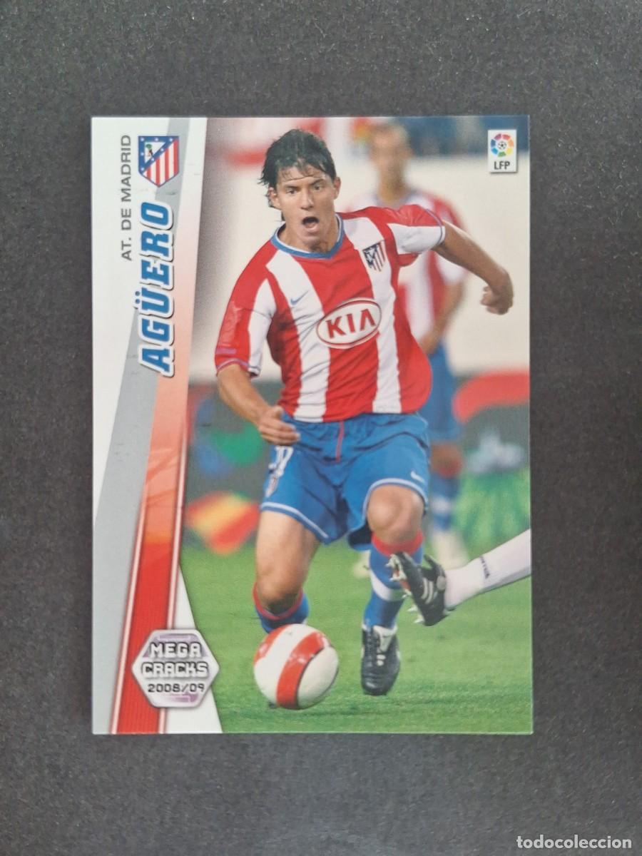Cartes &agrave; collectionner de Football: L2 AG&Uuml;ERO ATLETICO DE MADRID 53 PANINI MEGACRACKS 2008 2009 08 09