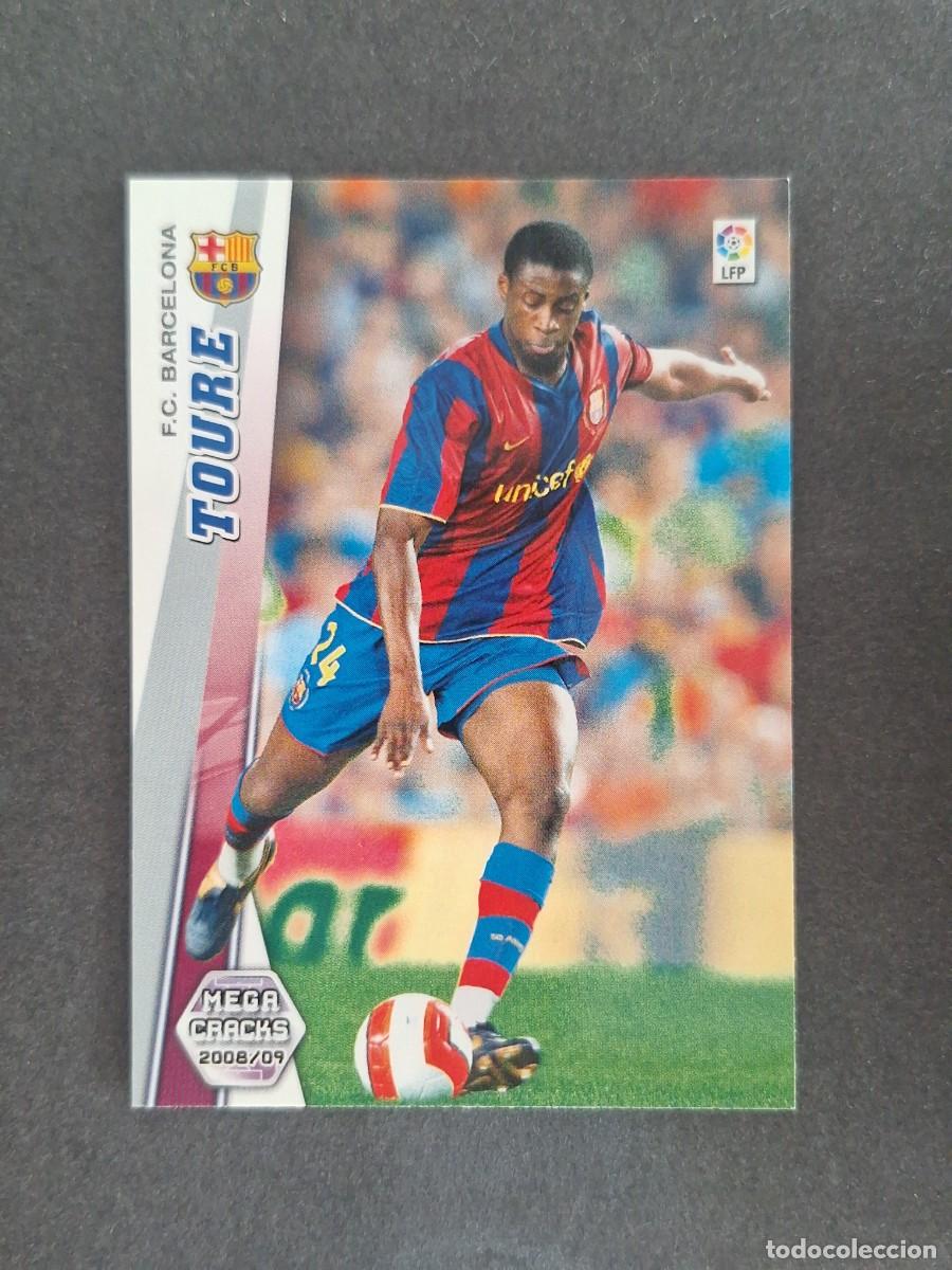 Cromos de f&uacute;tbol: L2 TOURE F. C. BARCELONA 68 PANINI MEGACRACKS 2008 2009 08 09