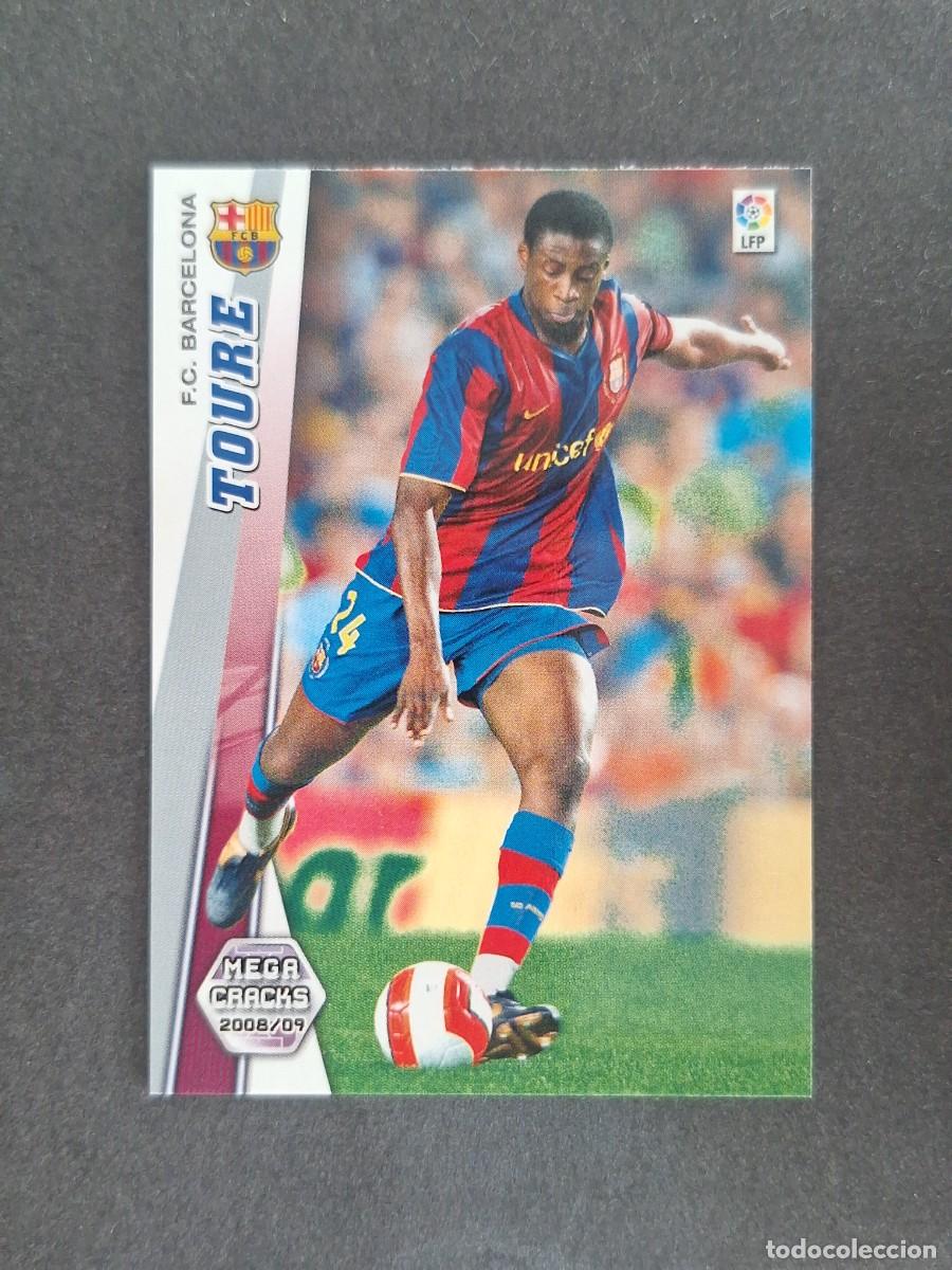 Cromos de f&uacute;tbol: L2 TOURE F. C. BARCELONA 68 PANINI MEGACRACKS 2008 2009 08 09