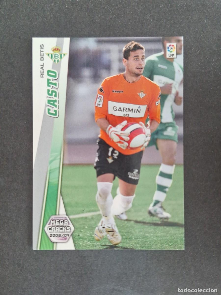 Cromos de f&uacute;tbol: L2 CASTO REAL BETIS BALPOMPIE 75 PANINI MEGACRACKS 2008 2009 08 09