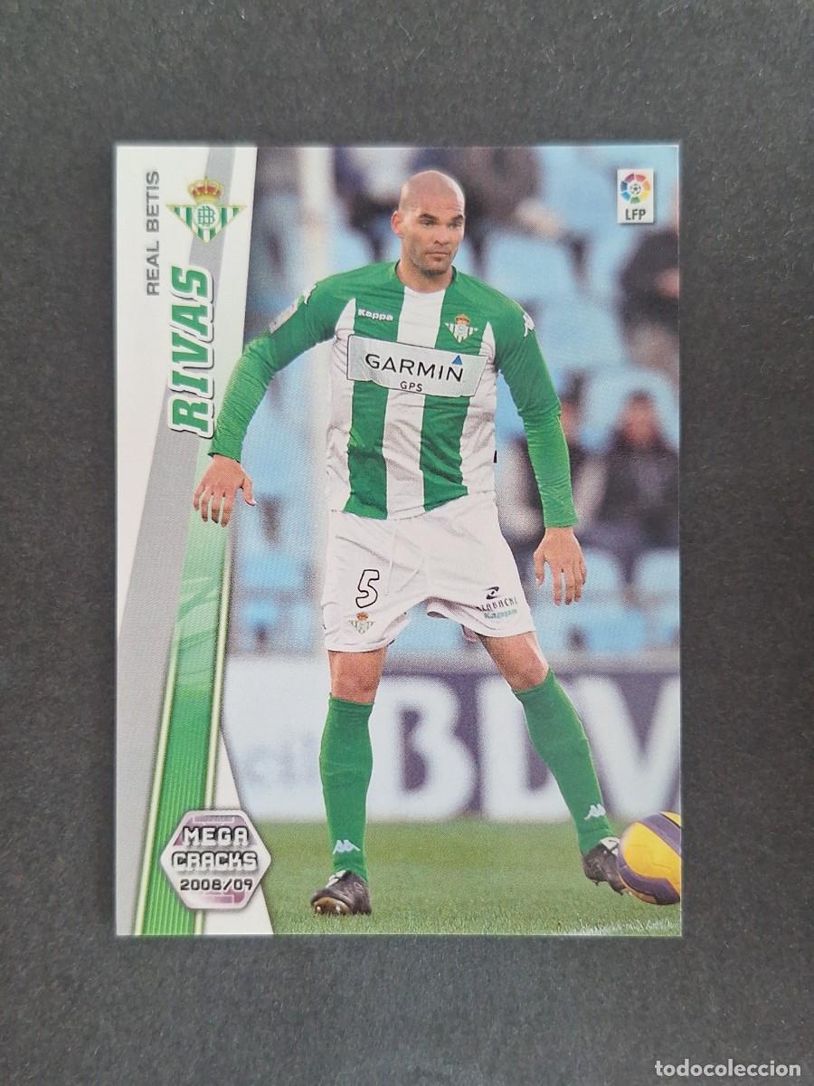 Cromos de f&uacute;tbol: L2 RIVAS REAL BETIS BALPOMPIE 80 PANINI MEGACRACKS 2008 2009 08 09
