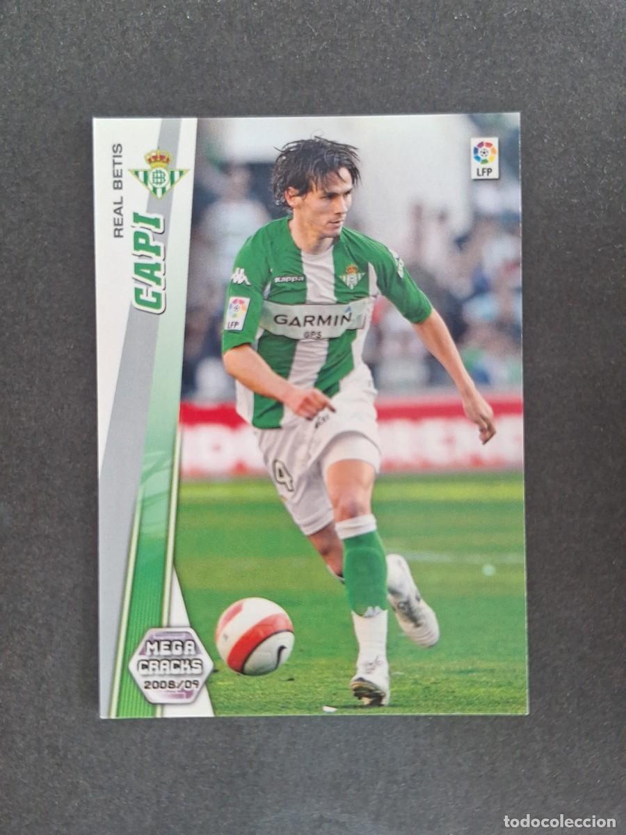 Cromos de f&uacute;tbol: L2 CAPI REAL BETIS BALPOMPIE 85 PANINI MEGACRACKS 2008 2009 08 09