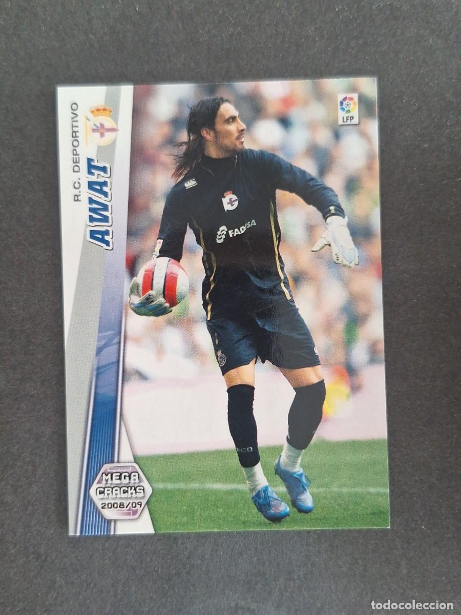 Cromos de f&uacute;tbol: L2 AWAT DEPORTIVO DE LA CORU&Ntilde;A 92 PANINI MEGACRACKS 2008 2009 08 09
