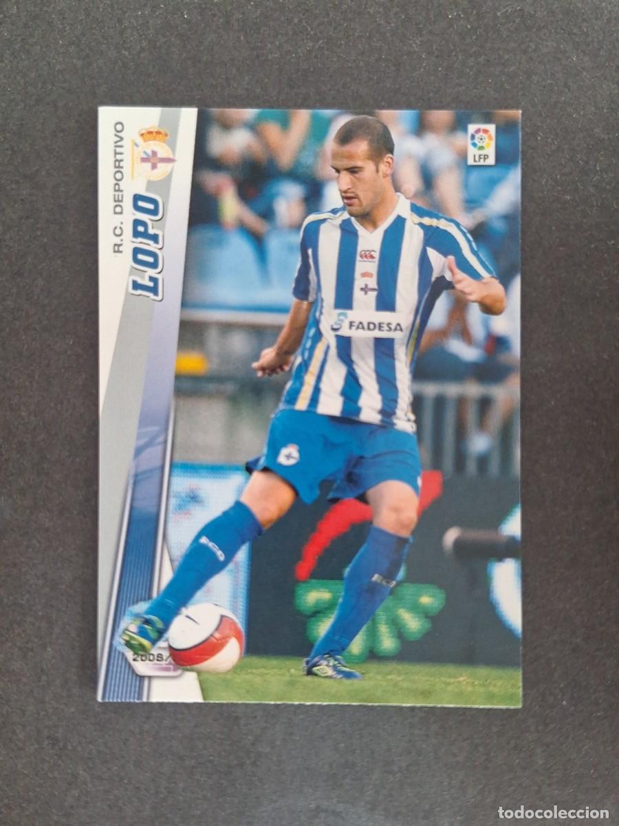 Cromos de f&uacute;tbol: L2 LOPO DEPORTIVO DE LA CORU&Ntilde;A 95 PANINI MEGACRACKS 2008 2009 08 09