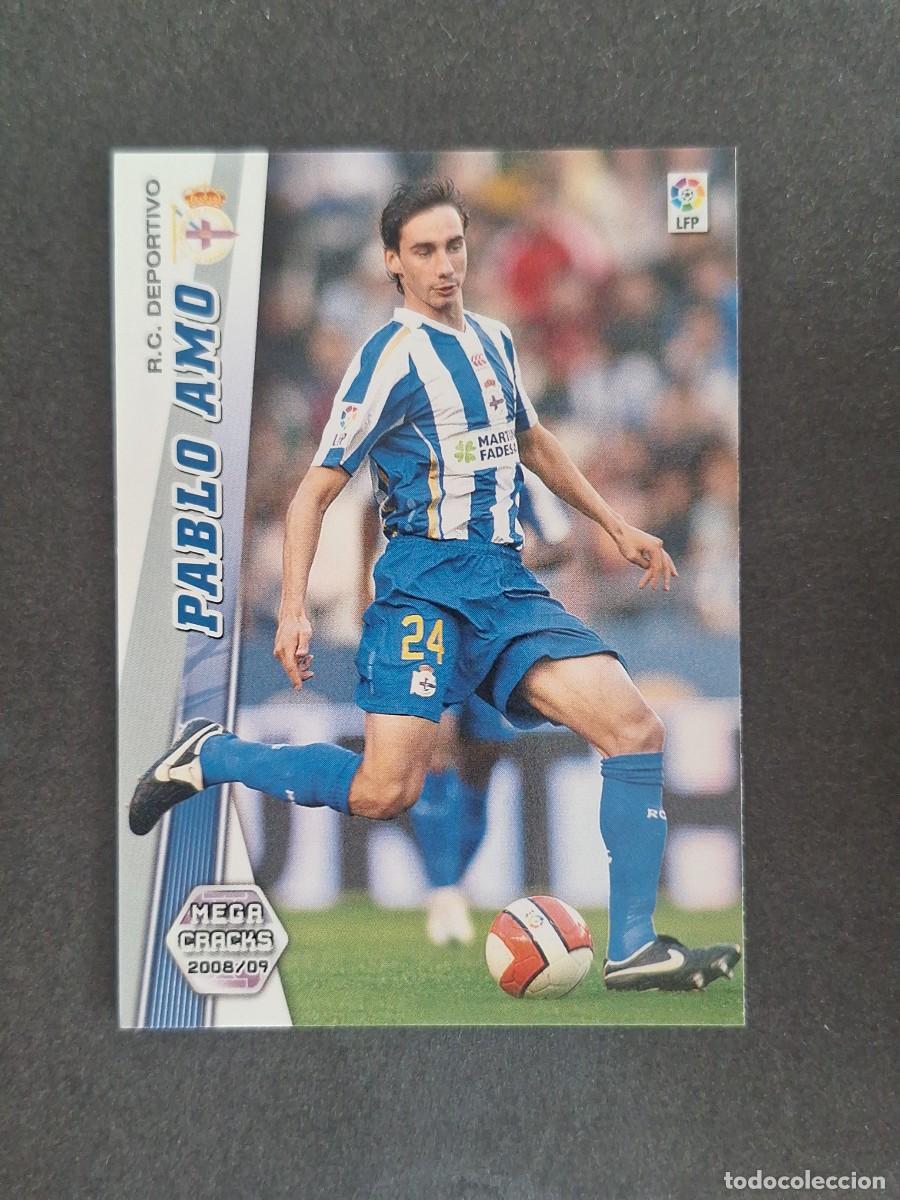 Cromos de f&uacute;tbol: L2 PABLO AMO DEPORTIVO DE LA CORU&Ntilde;A 96 PANINI MEGACRACKS 2008 2009 08 09
