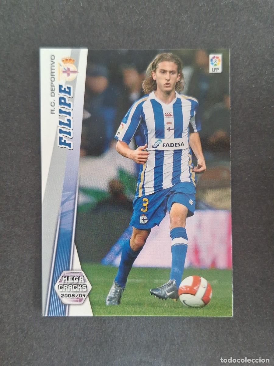 Cromos de f&uacute;tbol: L2 FILIPE DEPORTIVO DE LA CORU&Ntilde;A 98 PANINI MEGACRACKS 2008 2009 08 09