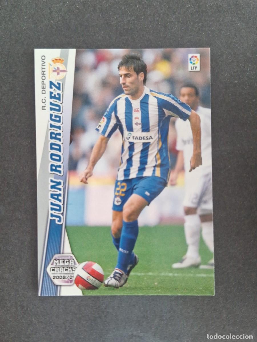 Cromos de f&uacute;tbol: L2 JUAN RODRIGUEZ DEPORTIVO DE LA CORU&Ntilde;A 101 PANINI MEGACRACKS 2008 2009 08 09