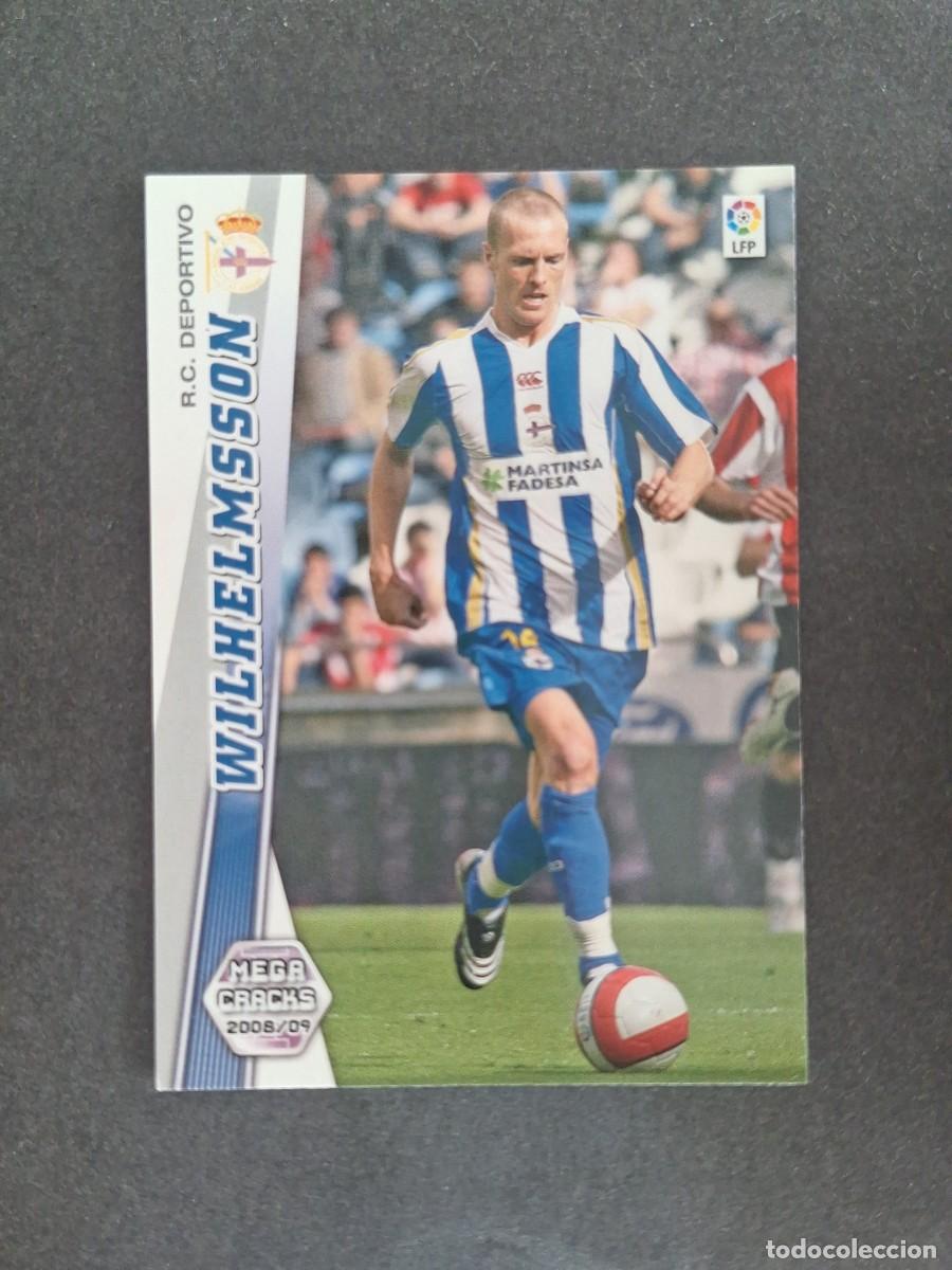 Cromos de f&uacute;tbol: L2 WILHELMSSON DEPORTIVO DE LA CORU&Ntilde;A 102 PANINI MEGACRACKS 2008 2009 08 09