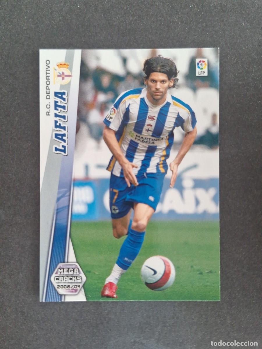 Cromos de f&uacute;tbol: L2 LAFITA DEPORTIVO DE LA CORU&Ntilde;A 105 PANINI MEGACRACKS 2008 2009 08 09