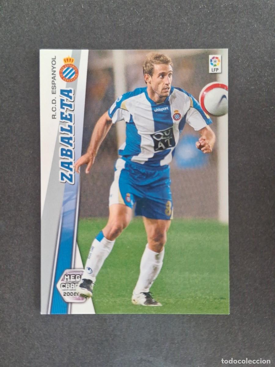 Cromos de f&uacute;tbol: L2 ZABALETA R. C. D. ESPA&Ntilde;OL 111 PANINI MEGACRACKS 2008 2009 08 09
