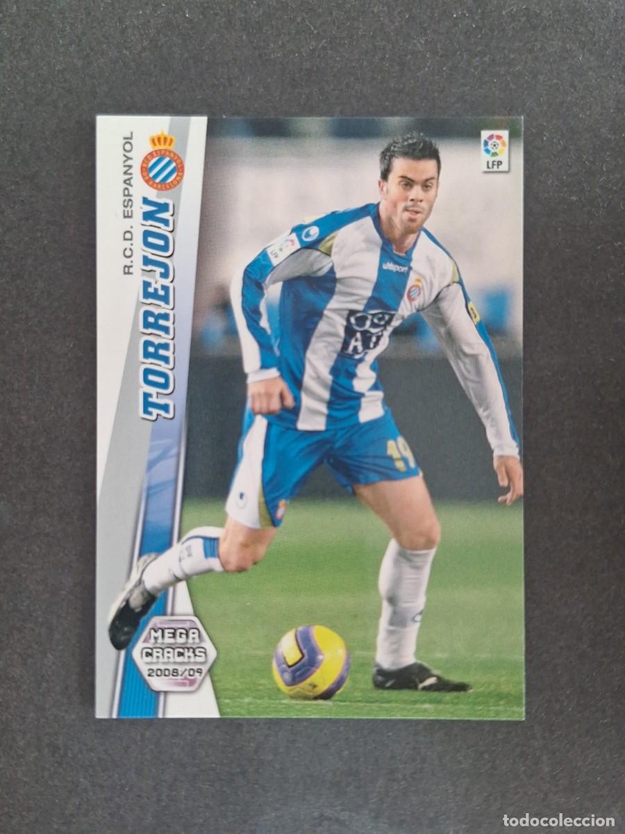 Cromos de f&uacute;tbol: L2 TORREJON R. C. D. ESPA&Ntilde;OL 114 PANINI MEGACRACKS 2008 2009 08 09