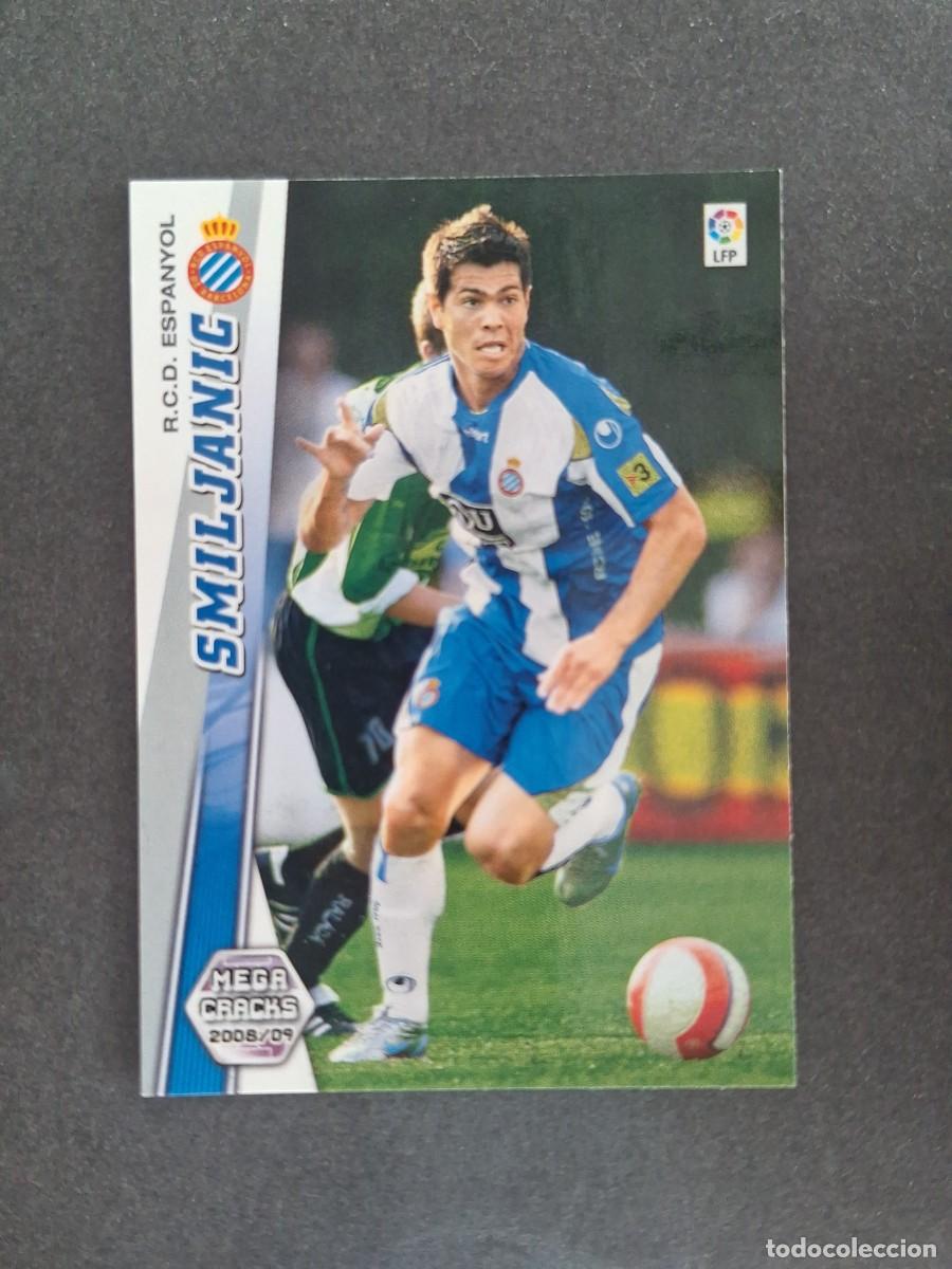 Cromos de f&uacute;tbol: L2 SMILJANIC R. C. D. ESPA&Ntilde;OL 119 PANINI MEGACRACKS 2008 2009 08 09