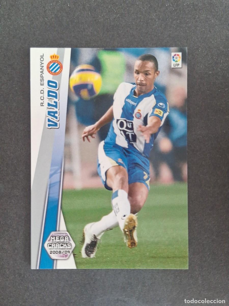 Cromos de f&uacute;tbol: L2 VALDO R. C. D. ESPA&Ntilde;OL 120 PANINI MEGACRACKS 2008 2009 08 09