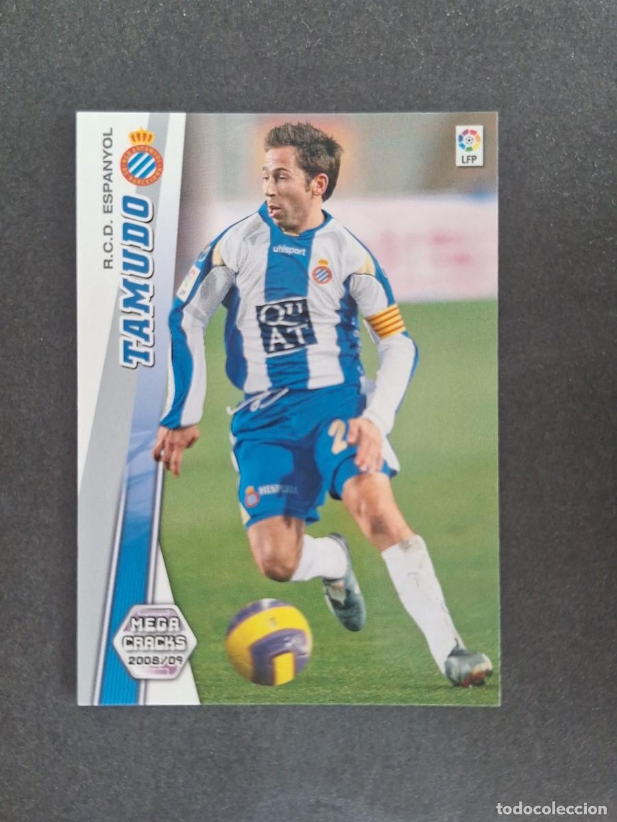 Cromos de f&uacute;tbol: L2 TAMUDO R. C. D. ESPA&Ntilde;OL 125 PANINI MEGACRACKS 2008 2009 08 09
