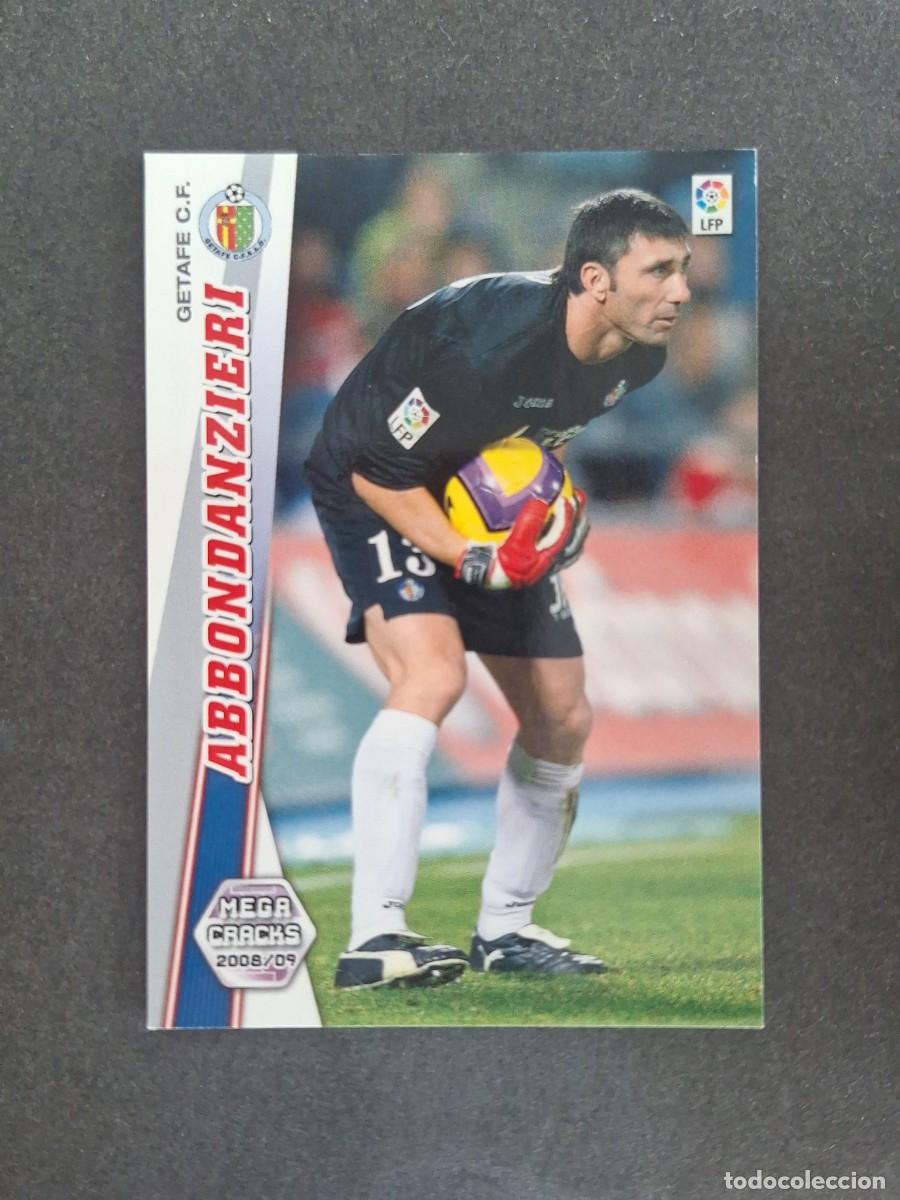 Cromos de f&uacute;tbol: L2 ABBONDANZIERI GETAFE C. F. 128 PANINI MEGACRACKS 2008 2009 08 09