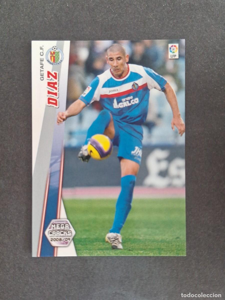 Cromos de f&uacute;tbol: L2 DIAZ GETAFE C. F. 133 PANINI MEGACRACKS 2008 2009 08 09