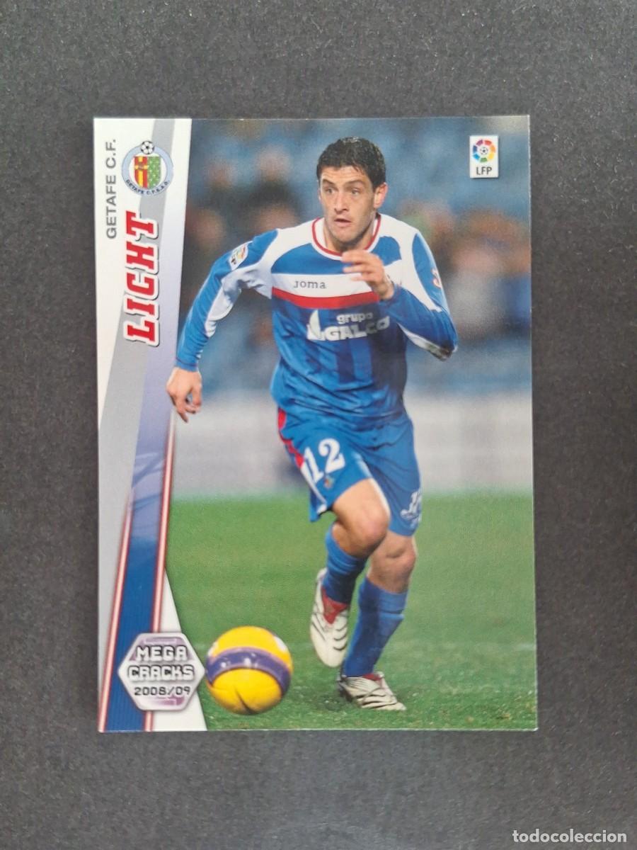 Cromos de f&uacute;tbol: L2 LICHT GETAFE C. F. 135 PANINI MEGACRACKS 2008 2009 08 09