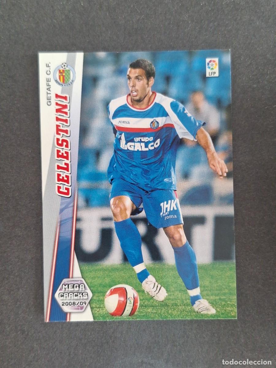 Football Stickers: L2 CELESTINI GETAFE C. F. 138 PANINI MEGACRACKS 2008 2009 08 09