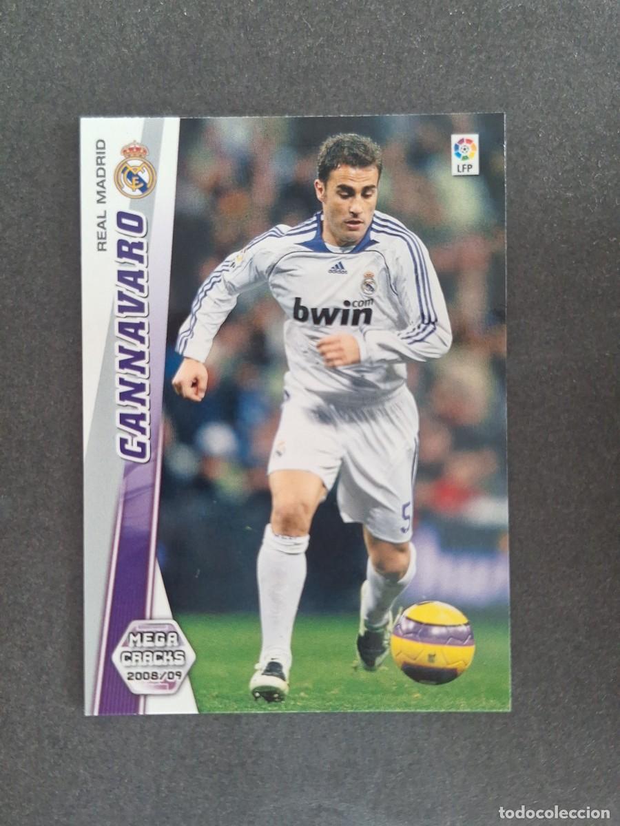 Football Stickers: L2 CANNAVARO REAL MADRID 149 PANINI MEGACRACKS 2008 2009 08 09