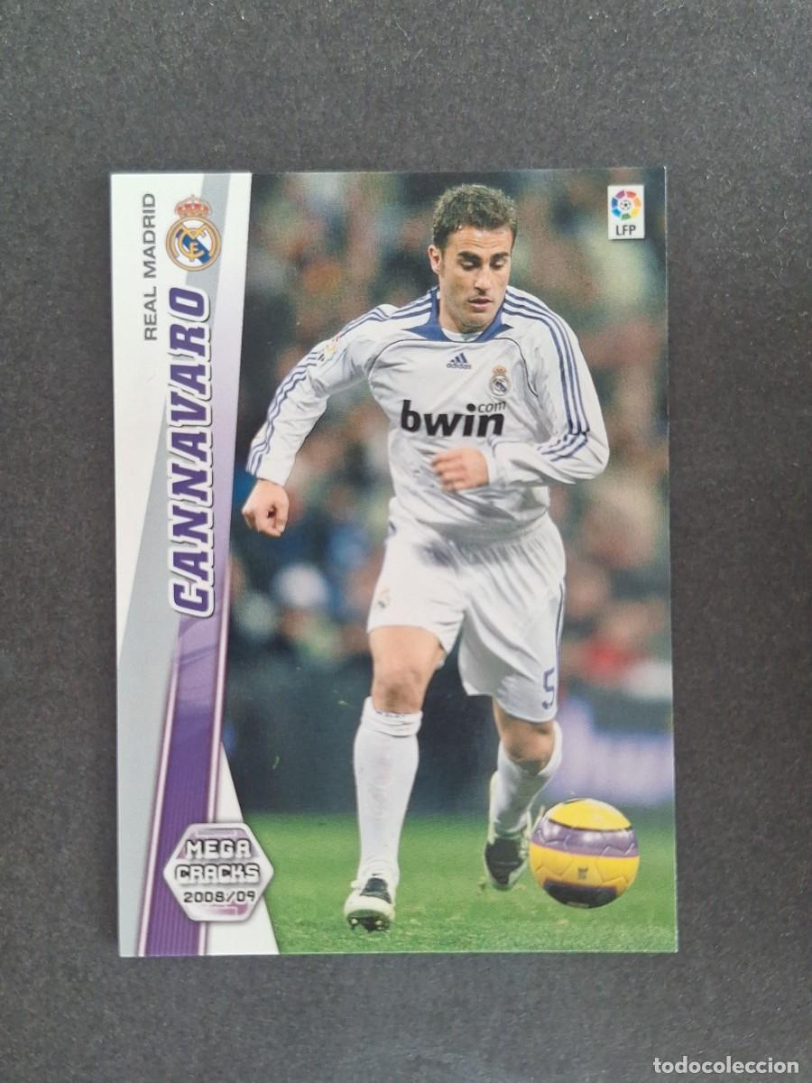 Football Stickers: L2 CANNAVARO REAL MADRID 149 PANINI MEGACRACKS 2008 2009 08 09
