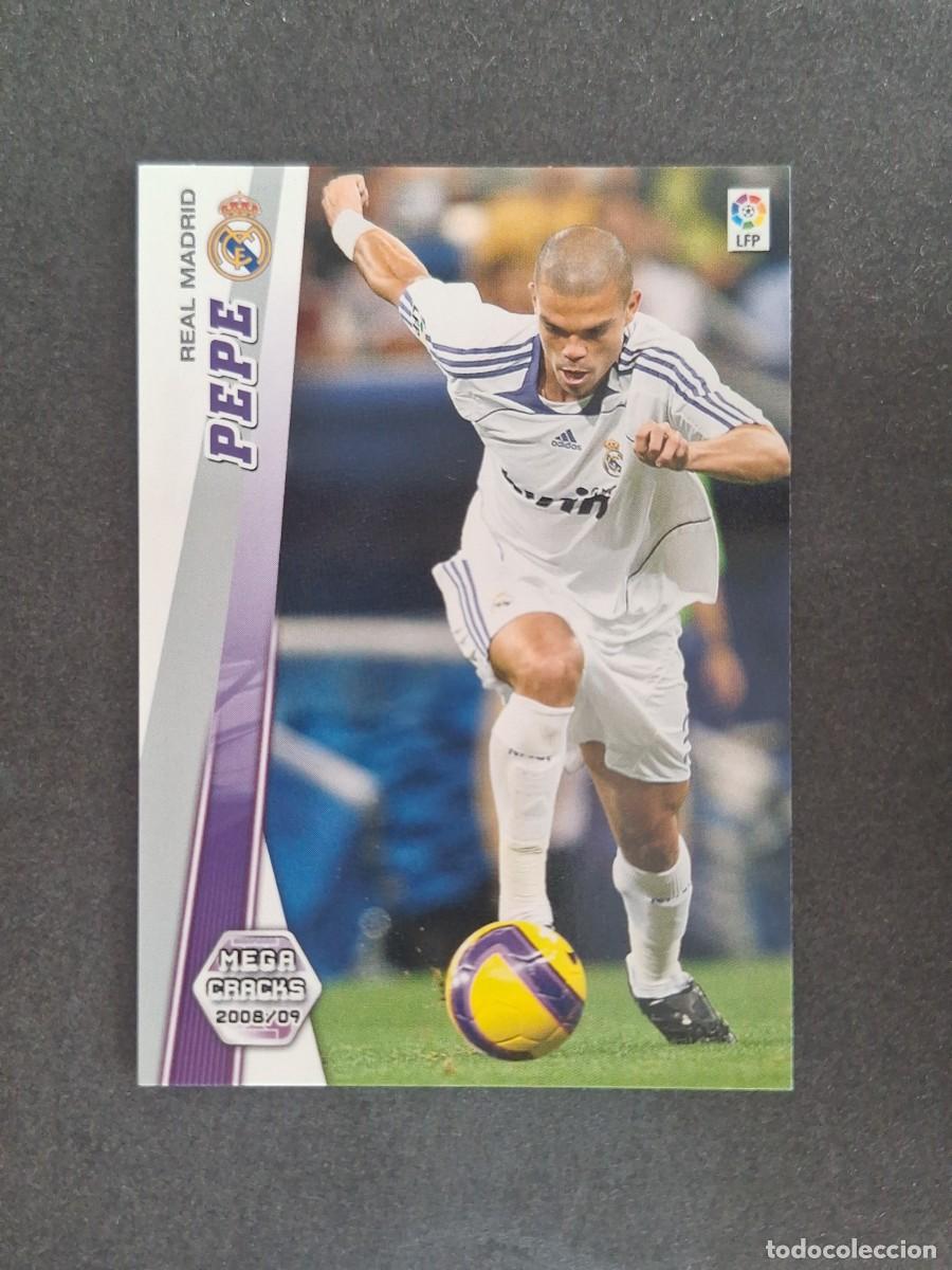 Football Stickers: L2 PEPE REAL MADRID 150 PANINI MEGACRACKS 2008 2009 08 09
